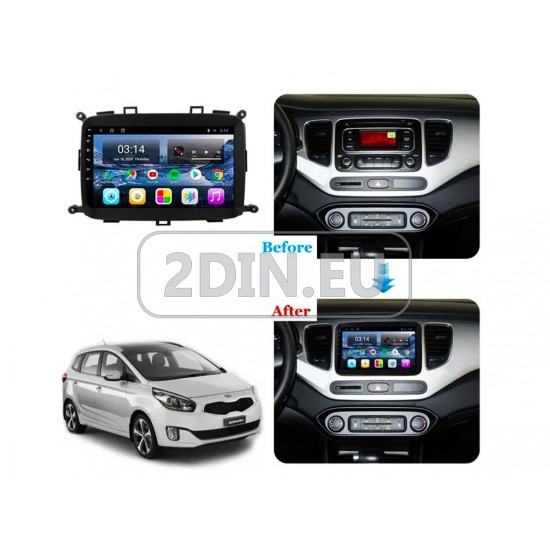 KIA CARENS - 9" МУЛТИМЕДИЯ / Навигация android 16